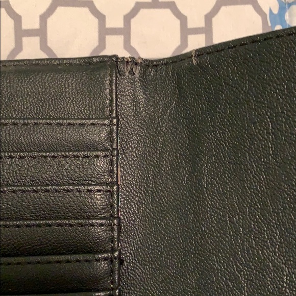 Black leather wallet - Picture 7 of 9